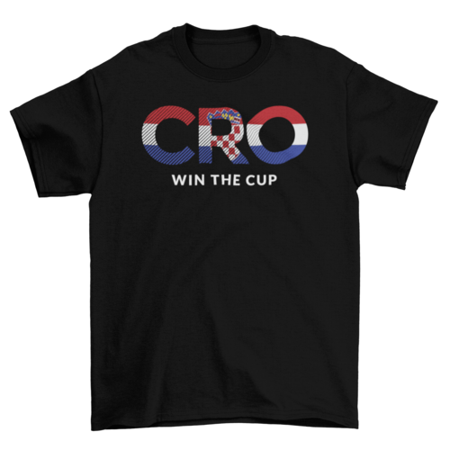 Croatia world cup t-shirt