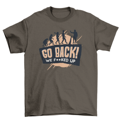 Go back t-shirt