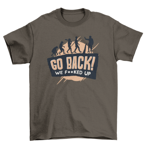 Go back t-shirt