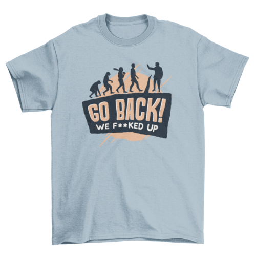 Go back t-shirt