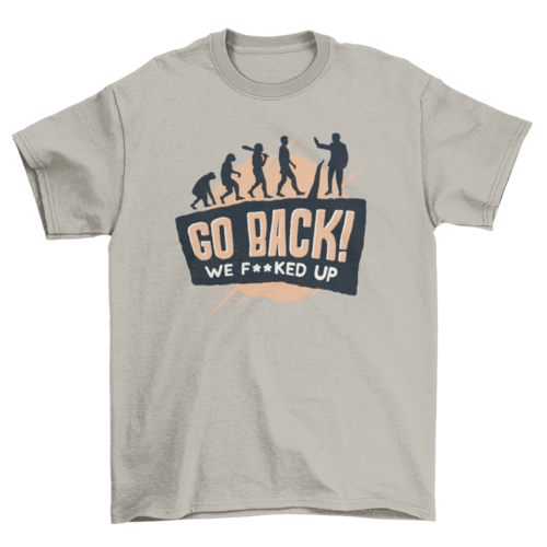 Go back t-shirt