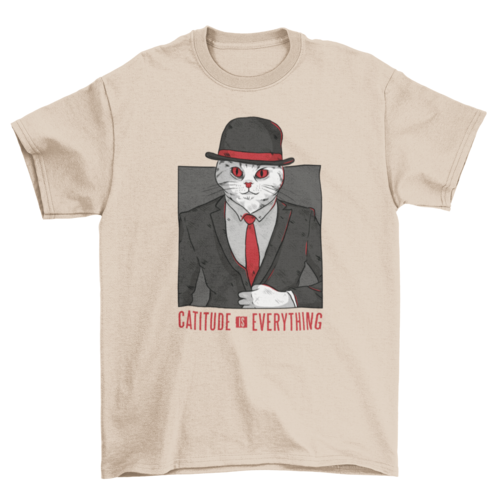 Cat quote t-shirt