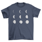 Moon Phases Space T-shirt