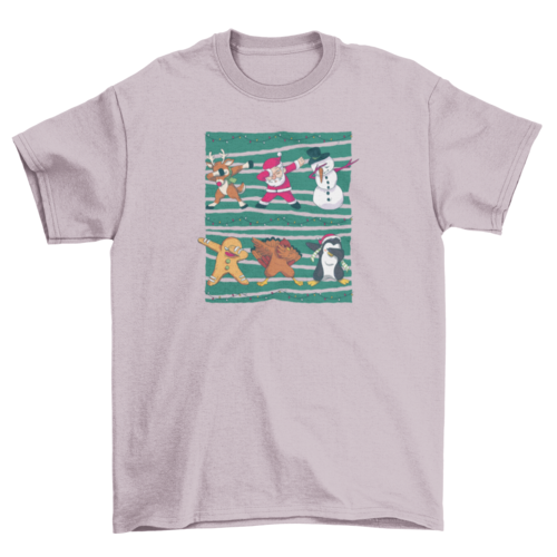 Christmas dab t-shirt