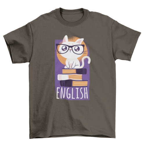 Nerd Cat T-Shirt