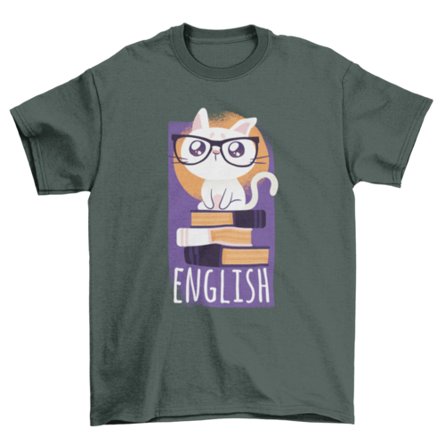 Nerd Cat T-Shirt