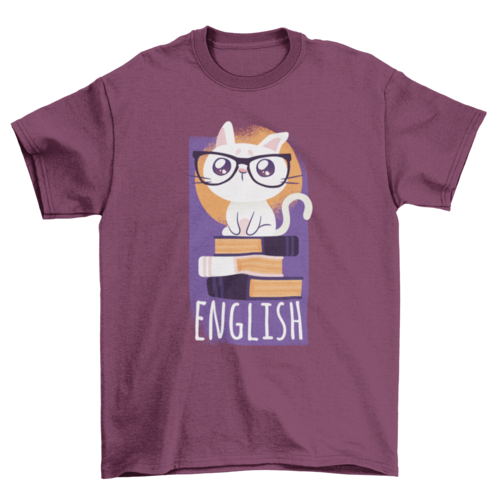 Nerd Cat T-Shirt