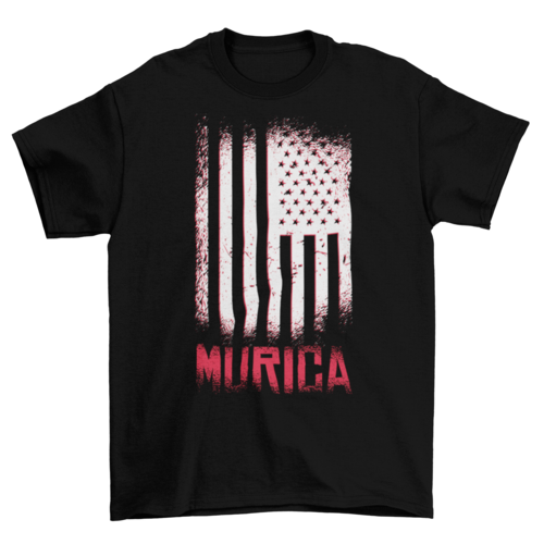 Murica American Flag T-Shirt