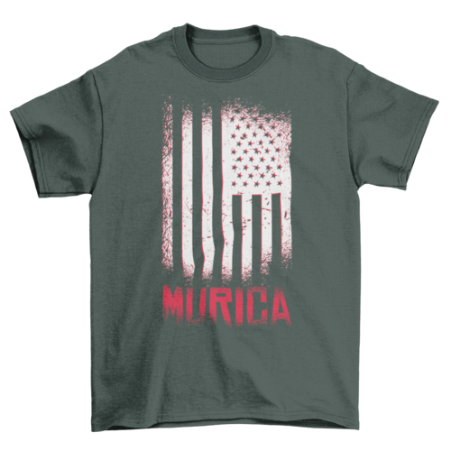 Murica American Flag T-Shirt