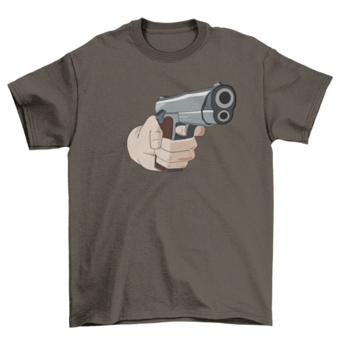 Hand Gun T-Shirt