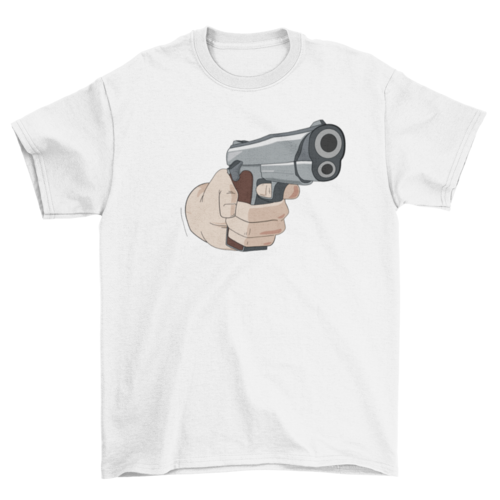 Hand Gun T-Shirt