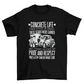 Concrete mixer truck t-shirt