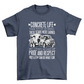 Concrete mixer truck t-shirt