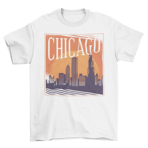 Chicago skyline t-shirt