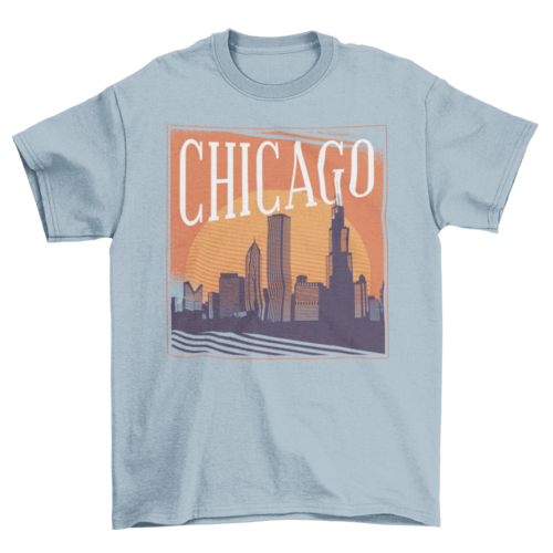 Chicago skyline t-shirt