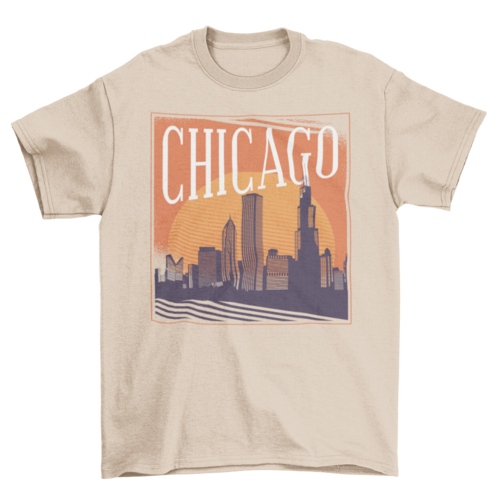 Chicago skyline t-shirt
