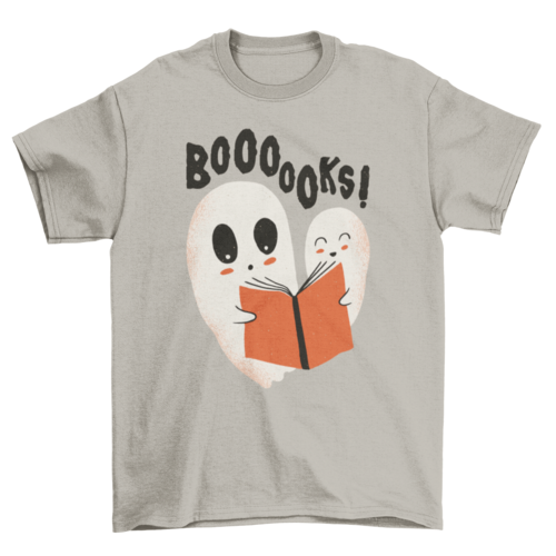 Books ghosts t-shirt