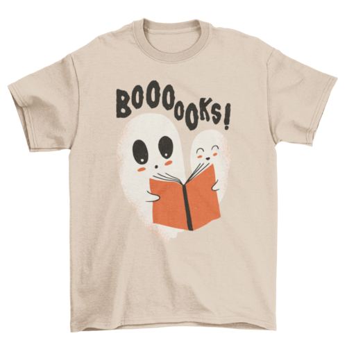Books ghosts t-shirt