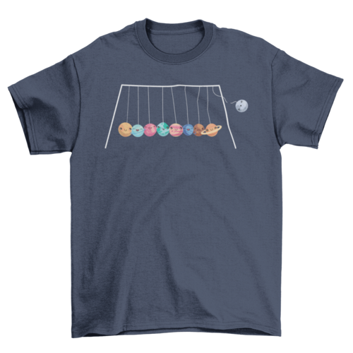 Planets playing t-shirt