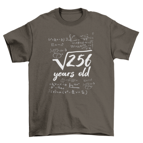 Math years t-shirt