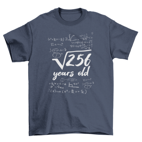 Math years t-shirt