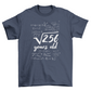 Math years t-shirt