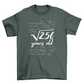 Math years t-shirt