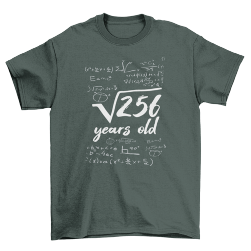 Math years t-shirt