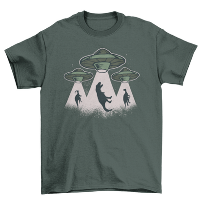 Ufo dinos t-shirt