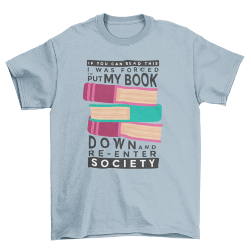 Book down t-shirt