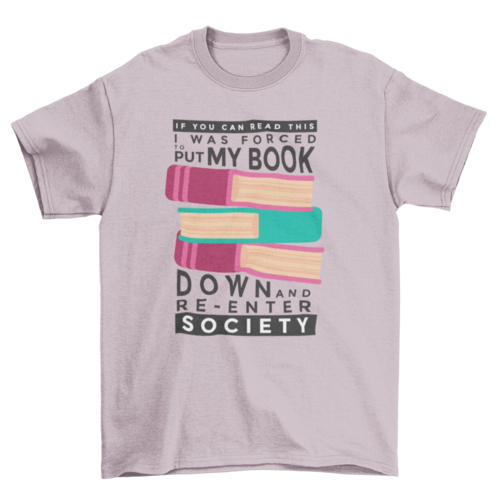 Book down t-shirt