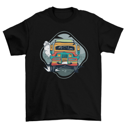 Bus car t-shirt