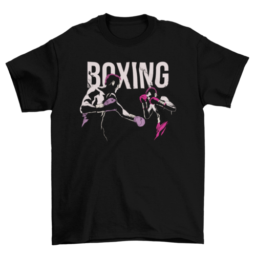 Boxing Grunge Fighters T-shirt