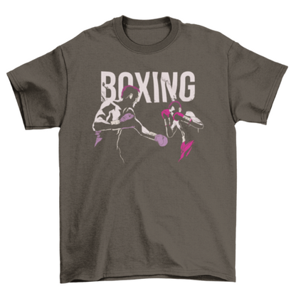 Boxing Grunge Fighters T-shirt