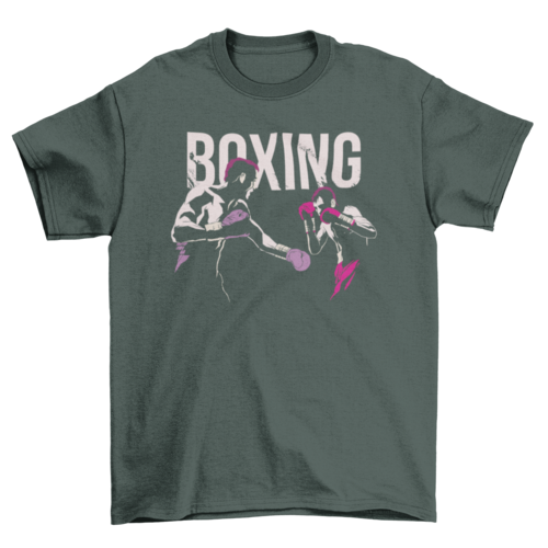 Boxing Grunge Fighters T-shirt