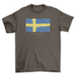 Sweden Grunge Flag T-shirt