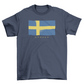 Sweden Grunge Flag T-shirt