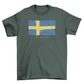 Sweden Grunge Flag T-shirt