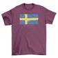 Sweden Grunge Flag T-shirt
