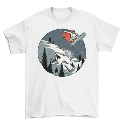 Red Hood Snowboard T-shirt