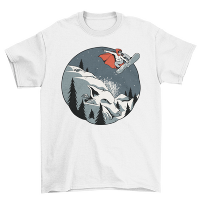 Red Hood Snowboard T-shirt