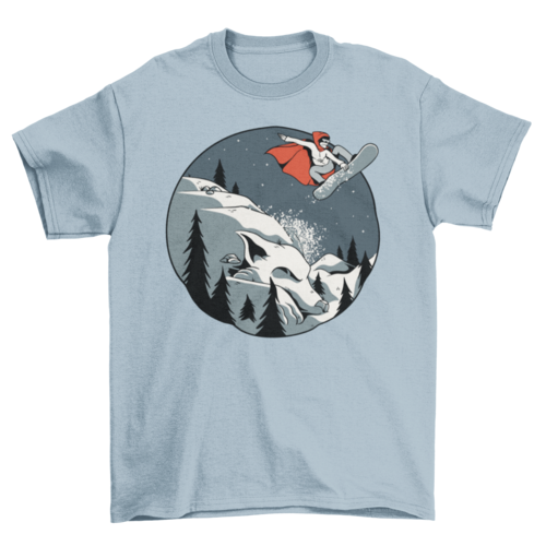 Red Hood Snowboard T-shirt