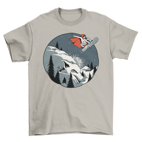 Red Hood Snowboard T-shirt