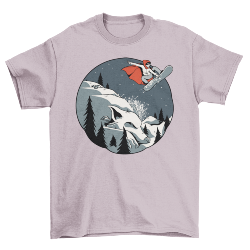 Red Hood Snowboard T-shirt