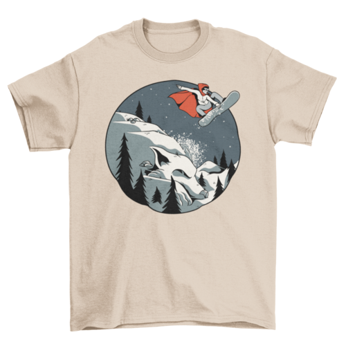 Red Hood Snowboard T-shirt