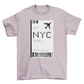 NYC Plane Ticket T-shirt