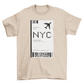 NYC Plane Ticket T-shirt
