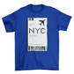 NYC Plane Ticket T-shirt