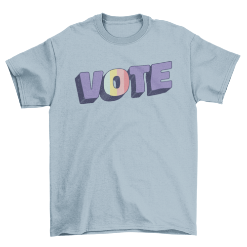 Vote quote t-shirt