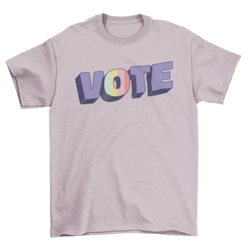 Vote quote t-shirt